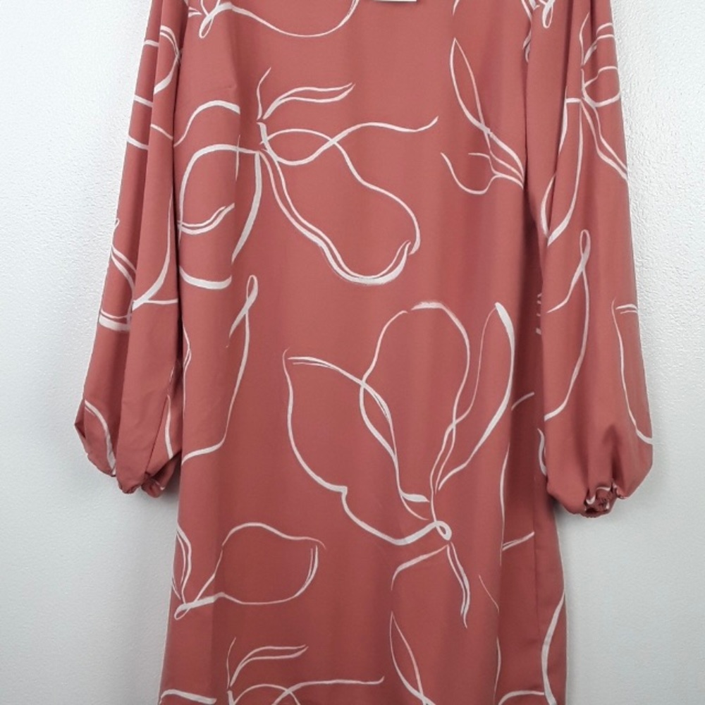 A New Day Dress XL Balloon Sleeve - Picture 2 of 8